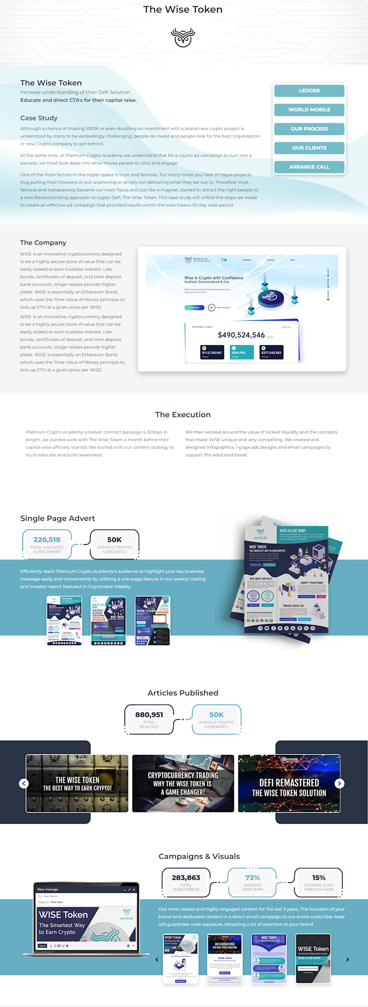 The Wise Token - DeFi Staking Education